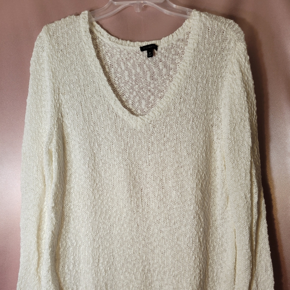 Talbots White Sweater